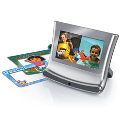 Memorex NDF6052 Digital Photo Frame with Dora and Diego Character - Photo Viewer - 7 TFT LCD