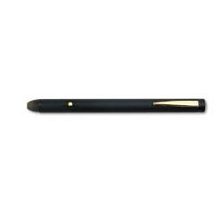 Acco Brands Inc. Metal Economy Pocket Laser Pointer, Class 3, Projects 500 Yards, Black/Gold Clip