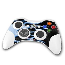 WraptorSkinz Metal Flames Blue Skin by TM fits XBOX 360 Wireless Controller (CONTROLLER NOT INCLUDED