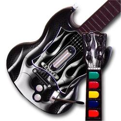WraptorSkinz Metal Flames Chrome TM Skin fits All PS2 SG Guitars Controllers (GUITAR NOT INCLUDED)s