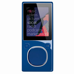 MICROSOFT- XBOX/ZUNE Microsoft Zune 8GB Digital Media Player - Blue