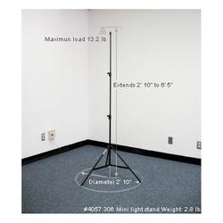 Britek Mini Light Stand ( 2' 10 to 6' 5 )