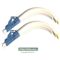 Ultra Spec Cables Molex 3M (10FT) Fiber Optic Cable LC/LC Duplex 9/125 with Strain Relief Angle Connector