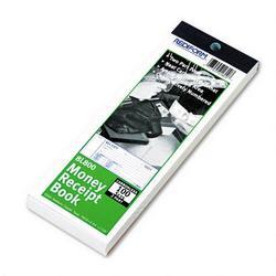 Rediform Office Products Money Receipt Books Black Print Carbonless, Duplicate, 100 Sets/Bk