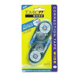 American Tombow Inc. Mono® Wide Width Correction Tape, Extra wide tape, 1/4 x 394 , White