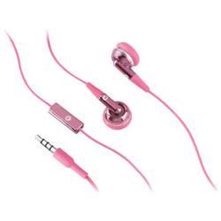 Motorola EH25 Stereo Earset - Wired Connectivity - Stereo - Ear-bud - Pink
