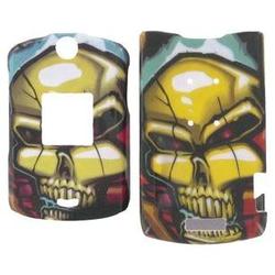 Wireless Emporium, Inc. Motorola V3/V3m/V3c Razr Cartoon Skull Snap-On Protective Case Faceplate