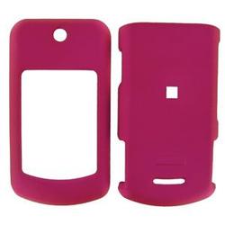 Wireless Emporium, Inc. Motorola W755 Hot Pink Snap-On Rubberized Protector Case
