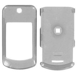 Wireless Emporium, Inc. Motorola W755 Trans. Smoke Snap-On Protector Case Faceplate