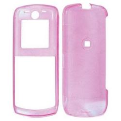 Wireless Emporium, Inc. Motorola i335 Trans. Hot Pink Snap-On Protective Case Faceplate