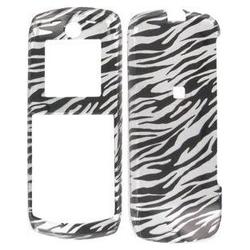 Wireless Emporium, Inc. Motorola i335 Trans. Zebra Snap-On Protective Case Faceplate