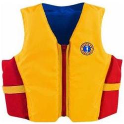 MUSTANG SURVIVAL Mustang Youth Floater Vest 50-90 Lbs Gd/Rd