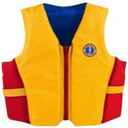 MUSTANG SURVIVAL Mustang Youth Floater Vest 50-90 Lbs Gd/Rd