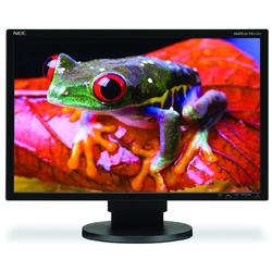 NEC Display MultiSync EA221WM-BK Widescreen LCD Monitor - 22 - 1680 x 1050 @ 60Hz - 16:10 - 5ms - 0.282mm - 1000:1 - Black