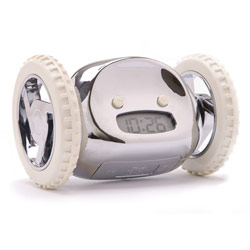 Nanda Clocky Mobile Alarm Clock-Chrome