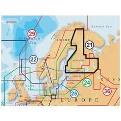 NAVIONICS ELECTRONIC CHARTS Navionics 22Xg/Sd Norway West Sweden West Gold