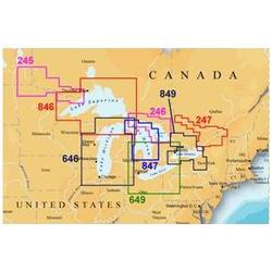 NAVIONICS ELECTRONIC CHARTS Navionics Classic Mmc Us849L Lake Ontario