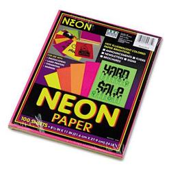 Riverside Paper Neon Bond Paper, 8 1/2 x 11 , 24 lb., Assorted Colors
