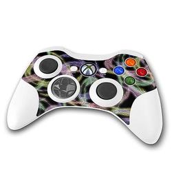 WraptorSkinz Neon Swoosh on Black Skin by TM fits XBOX 360 Wireless Controller (CONTROLLER NOT INCLU