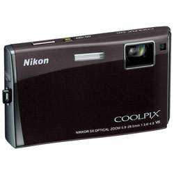 NIKON (SCANNER & DIGITAL CAMERAS) Nikon COOLPIX S60 10 Megapixel Digital Camera w/ 5x Optical Zoom, Optical VR Image Stabilization, 3.5 High Res Touch Panel LCD, HD Pictmotion Slide Shows, & Au (26129)