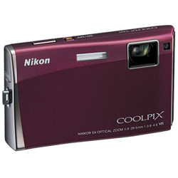 NIKON (SCANNER & DIGITAL CAMERAS) Nikon COOLPIX S60 10 Megapixel Digital Camera w/ 5x Optical Zoom, Optical VR Image Stabilization, 3.5 High Res Touch Panel LCD, HD Pictmotion Slide Shows, & Au (26131)