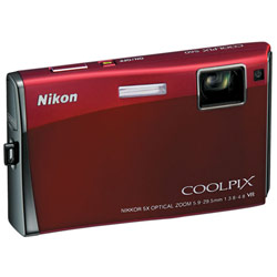 NIKON (SCANNER & DIGITAL CAMERAS) Nikon COOLPIX S60 10 Megapixel Digital Camera w/ 5x Optical Zoom, Optical VR Image Stabilization, 3.5 High Res Touch Panel LCD, HD Pictmotion Slide Shows, & Au (26134)