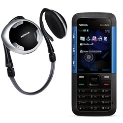 NOKIA DEVICES Nokia 5310 Xpress Music Unlocked Phone with Nokia BH-501 Stereo Bluetooth Headset