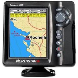 NORTHSTAR TECHNOLOGIES Northstar Explorer 567 Color Chartplotter W/ Ext Antenna