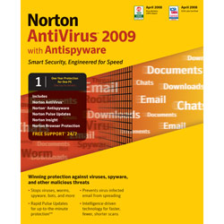 Symantec Norton AntiViruis 2009 1 User