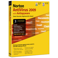 SYMANTEC - SPECIAL BUNDLES Norton AntiVirus 2009 3 User
