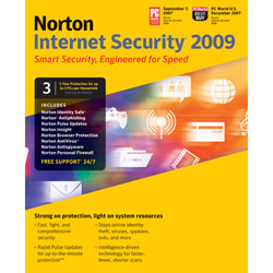 Symantec Norton Internet Security 2009 1U 3PC