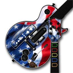 WraptorSkinz Ole Glory Skin by TM fits Nintendo Wii Guitar Hero III (3) Les Paul Controller (GUITAR