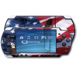 WraptorSkinz Ole Glory Skin and Screen Protector Kit fits Sony PSP Slim