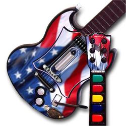 WraptorSkinz Ole Glory TM Skin fits All PS2 SG Guitars Controllers (GUITAR NOT INCLUDED)s