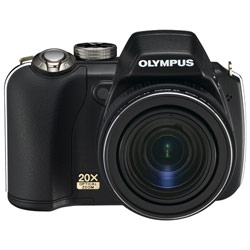 Olympus SP-565 UZ 10 Megapixel Digital Camera w/ 20x Wide-Angle Optical Zoom, Sensor-Shift Image Stabilization, Face Detection, & 13.5 fps Hight-Speed Sequentia