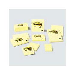3M Original Canary Yellow Post It® Ruled Note Pads, 5x8, 2 50 Sheet Pads/Pack