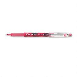 Pilot Corp. Of America P 700 Gel Ink Roller Ball Pen, Fine Point, Red Ink