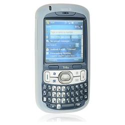 IGM Palm Treo 800w White Silicone Protection Skin Case + Screen Protector LCD Guard