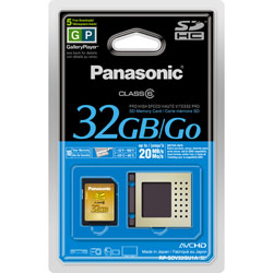 Panasonic Consumer Panasonic 32GB Pro High Speed Secure Digital Card - (Class 6) - 32 GB