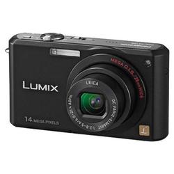 PANASONIC CAMCORDERS Panasonic DMC-FX150K Lumix 14 Megapixel Compact Digital Camera with 28mm Wide-Angle LEICA DC VARIO ELMARIT Lens - Black