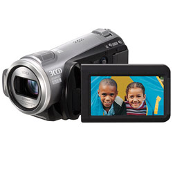 PANASONIC CAMCORDERS Panasonic Full-HD 3CCD Camcorder with 1920x1080-Pixel Recording, Advanced Optical Image Stabilizer, Leica Lens, 10x Optical Zoom, Face Detection and Records to