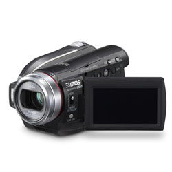 PANASONIC CAMCORDERS Panasonic HD 3MOS 60GB Hard Disk Drive/SD Hybrid Camcorder with Advanced Optical Image Stabilizer, Leica Lens, 12x Optical Zoom, 2.7 Wide LCD and Records to In