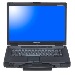 PANASONIC TOUGH BOOKS Panasonic Toughbook 52 Core 2 Duo P8400 / 2.26 GHz - Centrino 2 - RAM 1 GB - HDD 160 GB - DVD Multi Recorder - GMA 4500MHD Dynamic Video Memory Technology 5.0 -