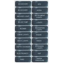 Paneltronics Dc-20 Assorted Label Sheet