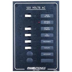 Paneltronics Standard Ac 6 Position Breaker Panel & Main (9982305B)