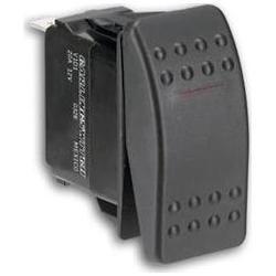 Paneltronics Switch Spst Black On/Off Rocker