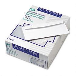 Quality Park Park Ridge™ Embossed Envelopes, White, #10, 4 1/8 x 9 1/2, 500/Box