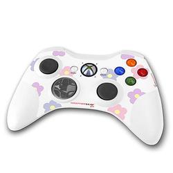 WraptorSkinz Pastel Flowers on White Skin by TM fits XBOX 360 Wireless Controller (CONTROLLER NOT IN