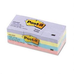 3M Pastel Original Note Pads, 1 1/2x2, 12 100 Sheet Pads/Pack
