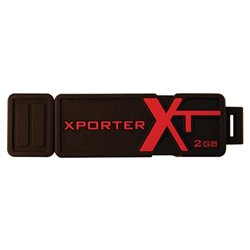 Patriot Memory 2GB Xporter XT Boost USB 2.0 Flash Drive - 2 GB - USB - External